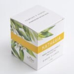 KATHARIA GINGER LEMON HONEY Hand Poured Candle Plant-Based Wax - Image 2
