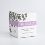KATHARIA THYME HONEY Hand Poured Candle Plant-Based Wax - Image 2