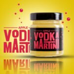 Ελληνική μαρμελάδα με αλκοόλ apple vodka martini 235g - Image 2