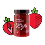 Jam and Jelly Ελληνική Μαρμελάδα Έξτρα Φράουλα 260g