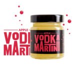 Ελληνική μαρμελάδα με αλκοόλ apple vodka martini 235g