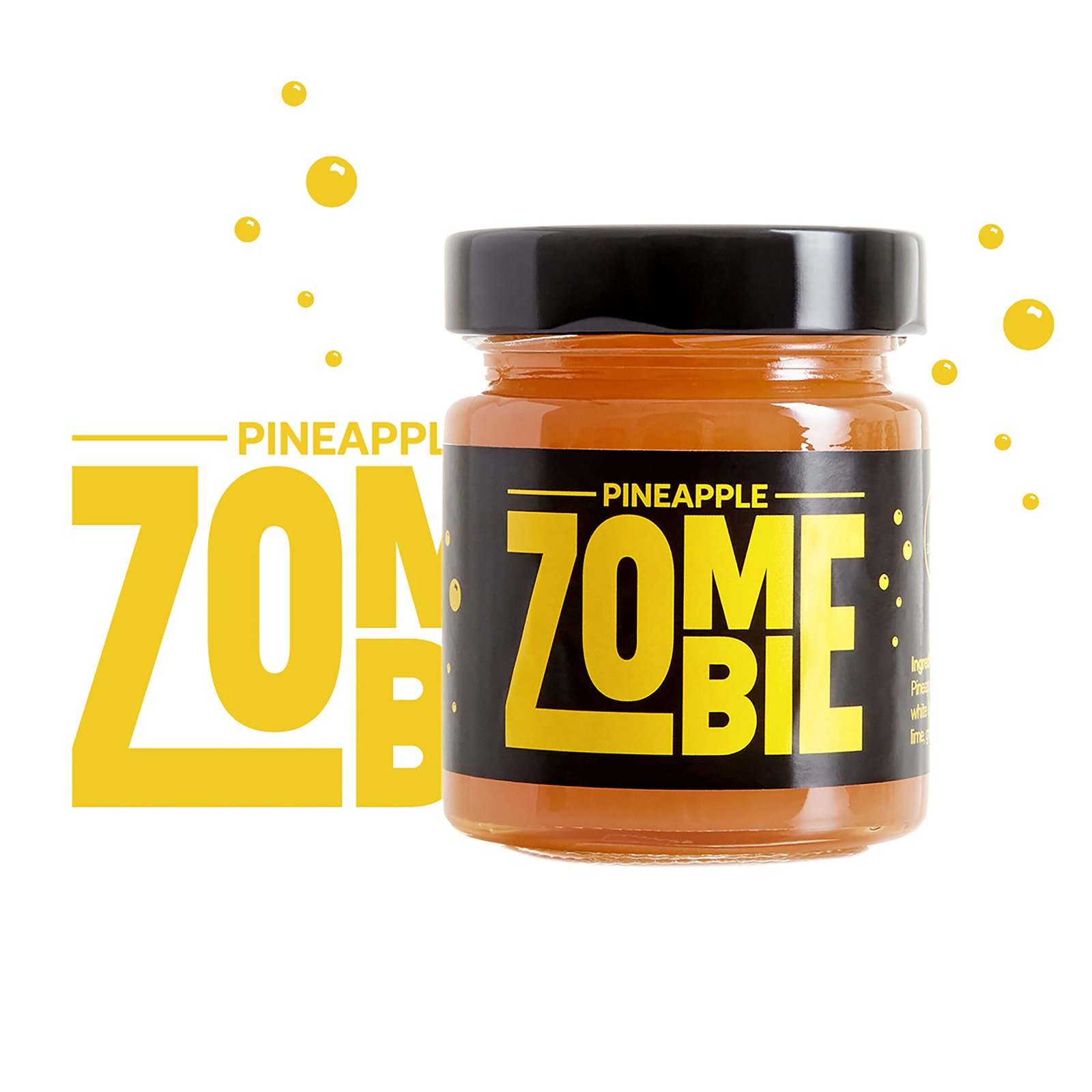 1080x1080_zom Pineapple Zombie Μαρμελάδα με Αλκοόλ 235g - Image 1